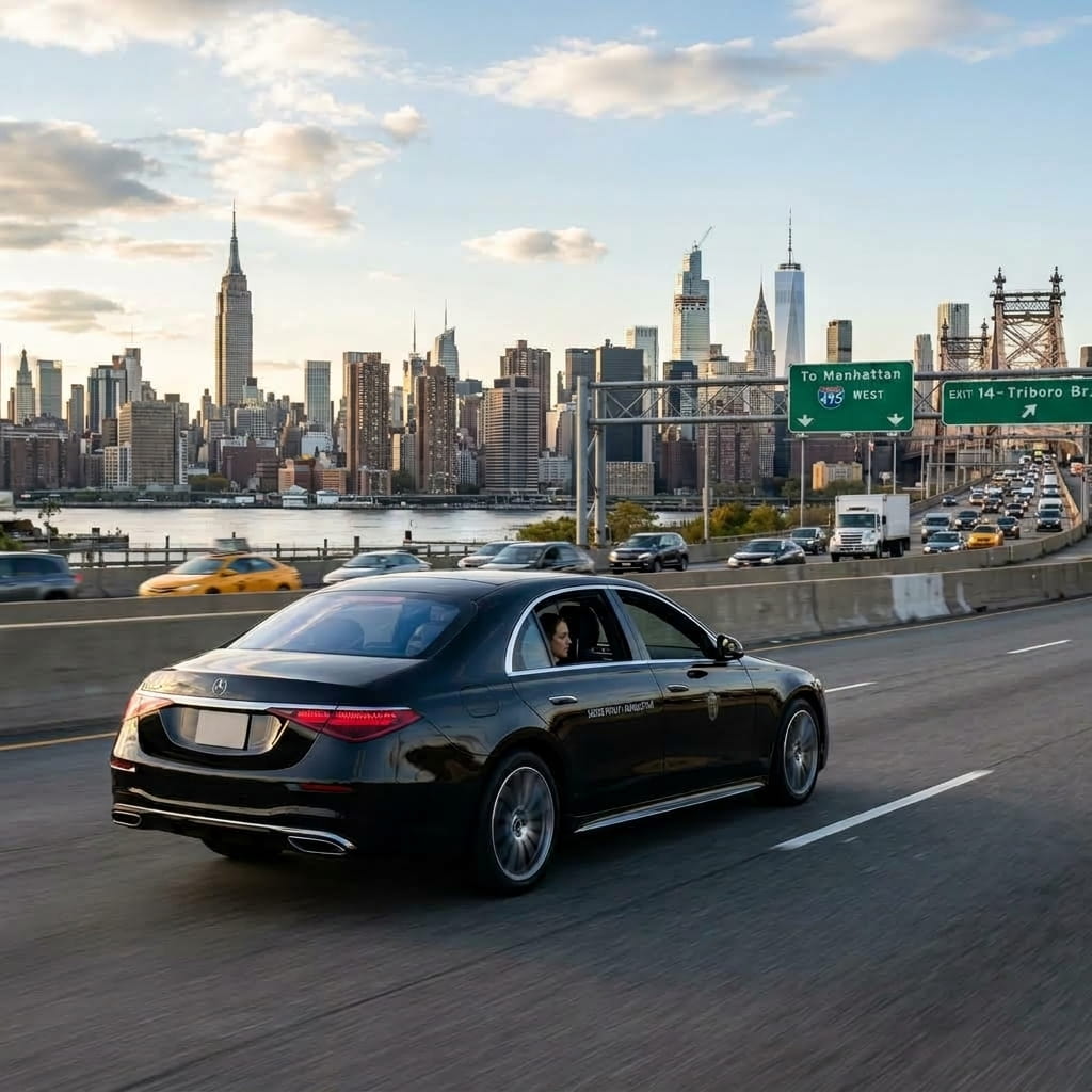 Car Service Between Sands Point and Manhattan