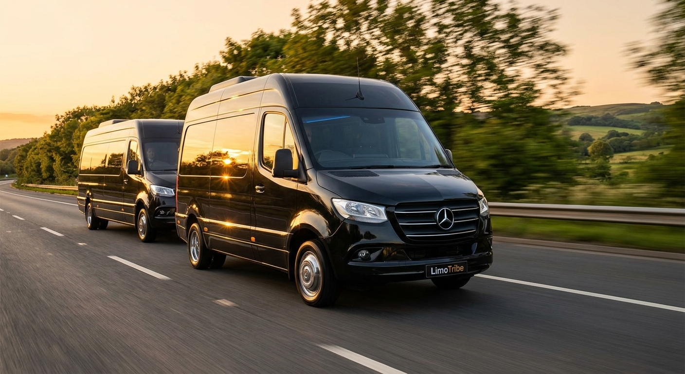 Group transportation with a Mercedes Sprinter van